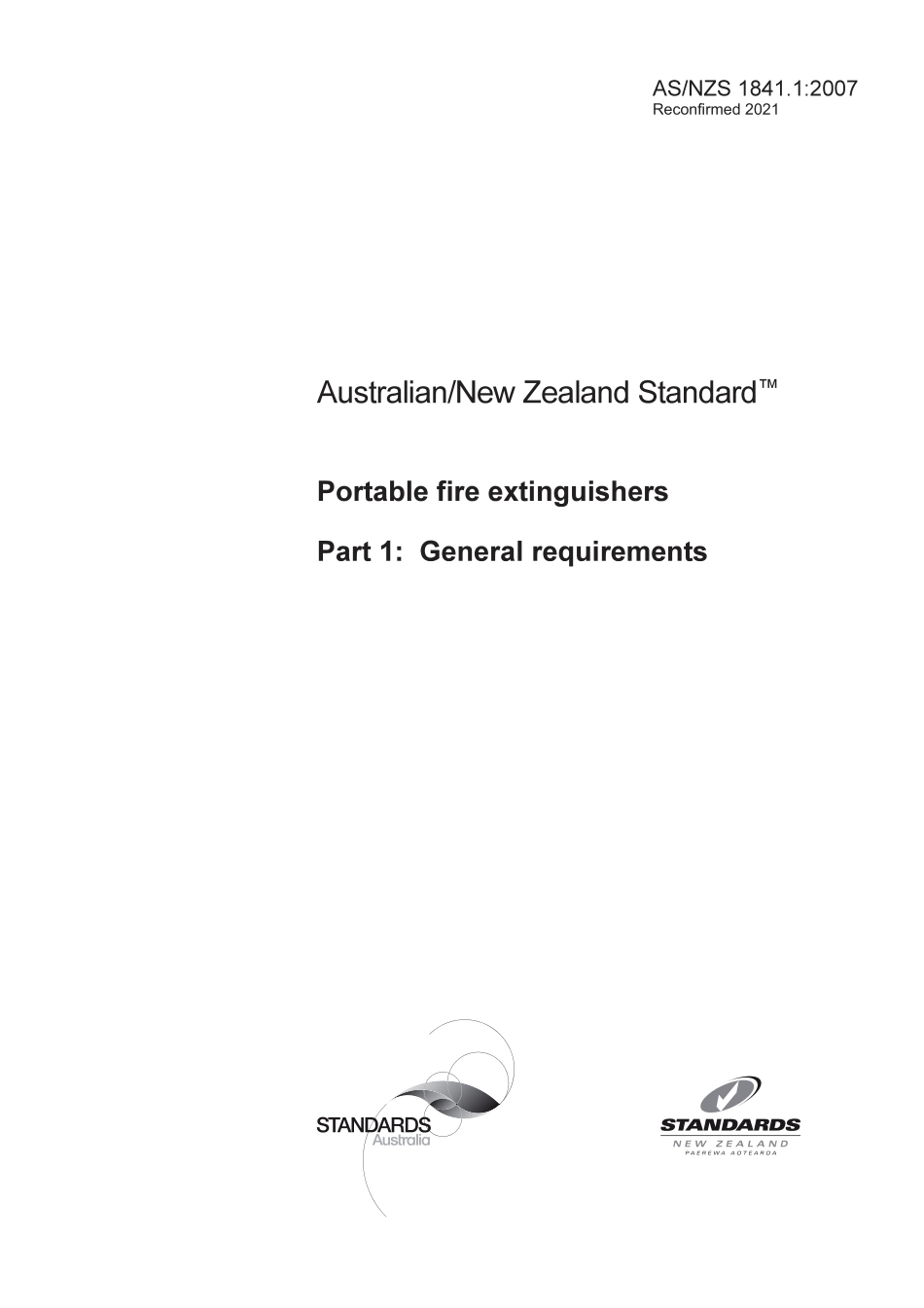 AS NZS 1841.1-2007 (2021).pdf_第1页