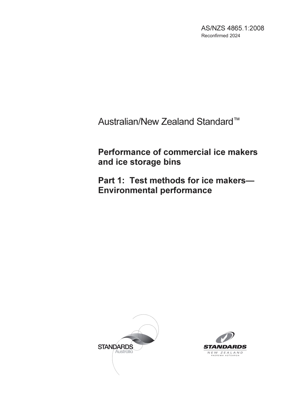 AS NZS 4865.1-2008 (2024).pdf_第1页
