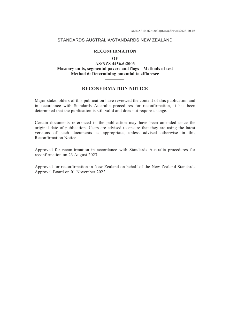 AS NZS 4456.6-2003 (2023).pdf_第1页