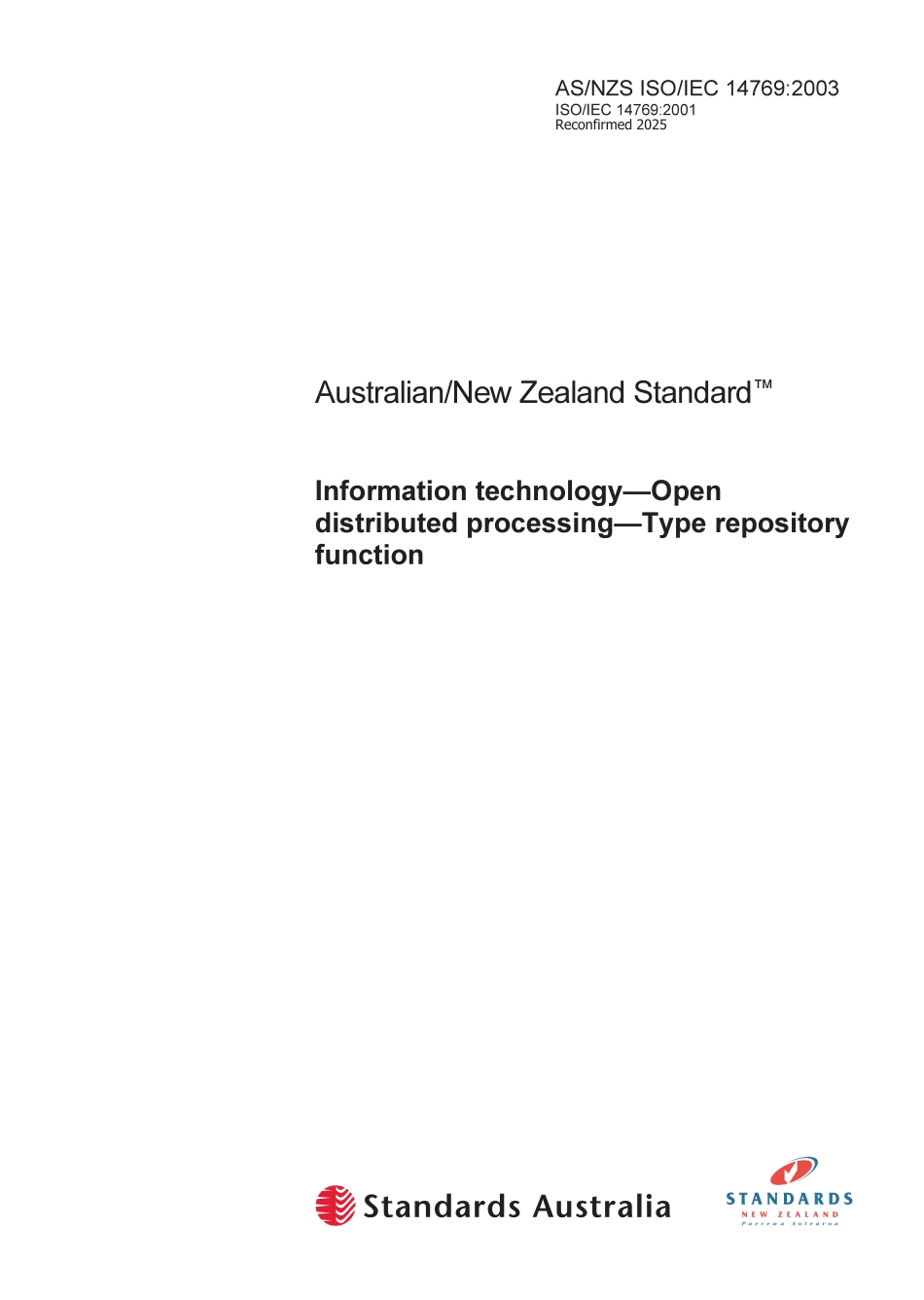 AS NZS ISO IEC 14769-2003 (2025).pdf_第1页