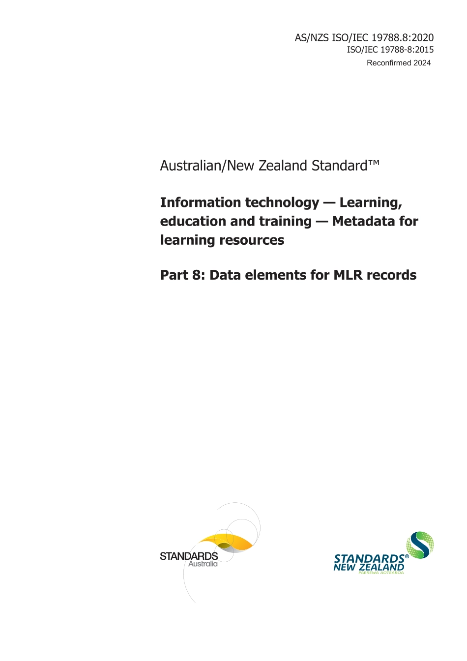 AS NZS ISO IEC 19788.8-2020 (2024).pdf_第1页