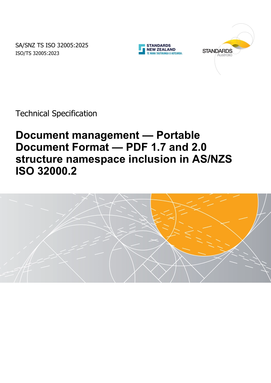 SA SNZ TS ISO 32005-2025.pdf_第1页