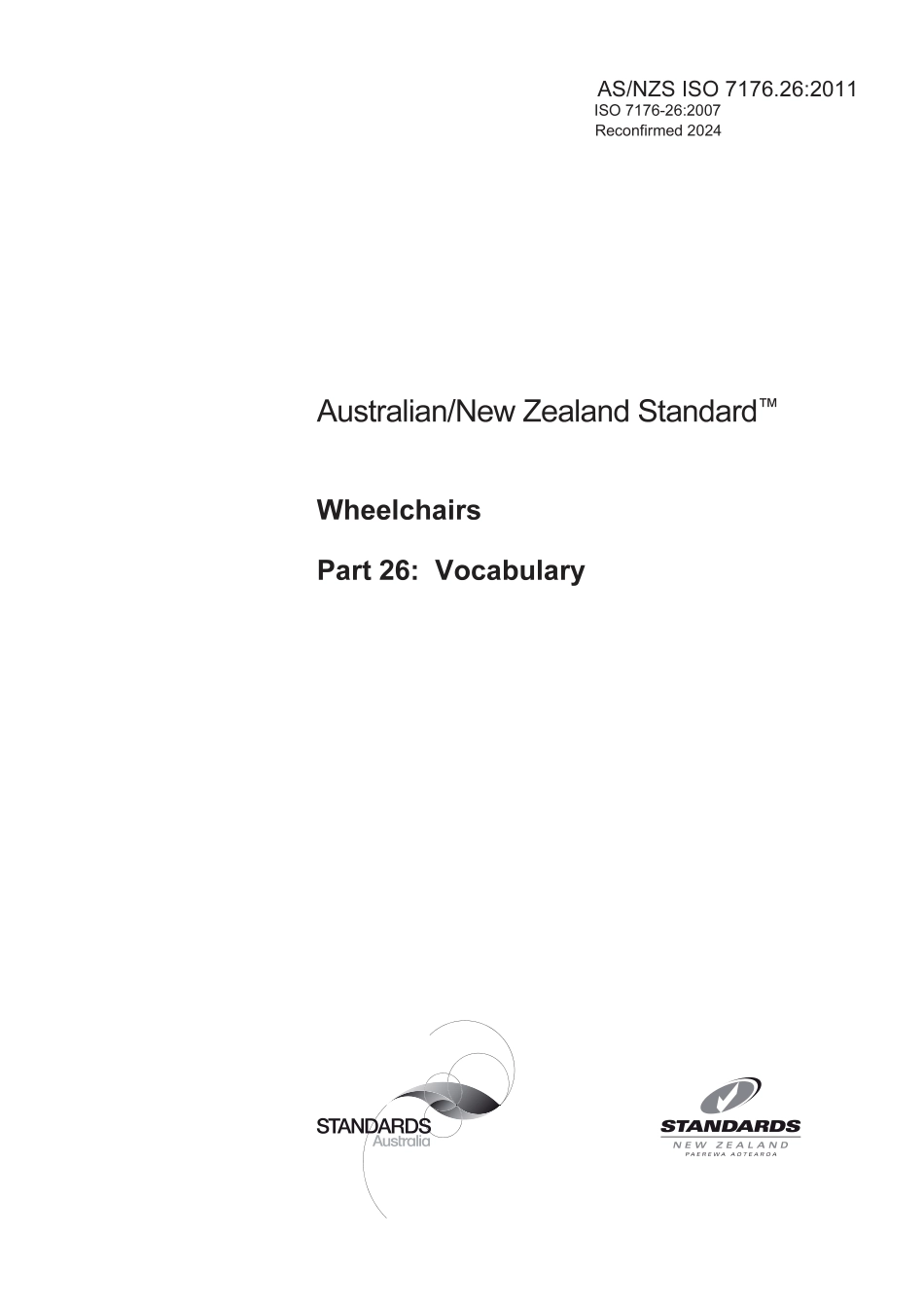 AS NZS ISO 7176.26-2011 (2024).pdf_第1页