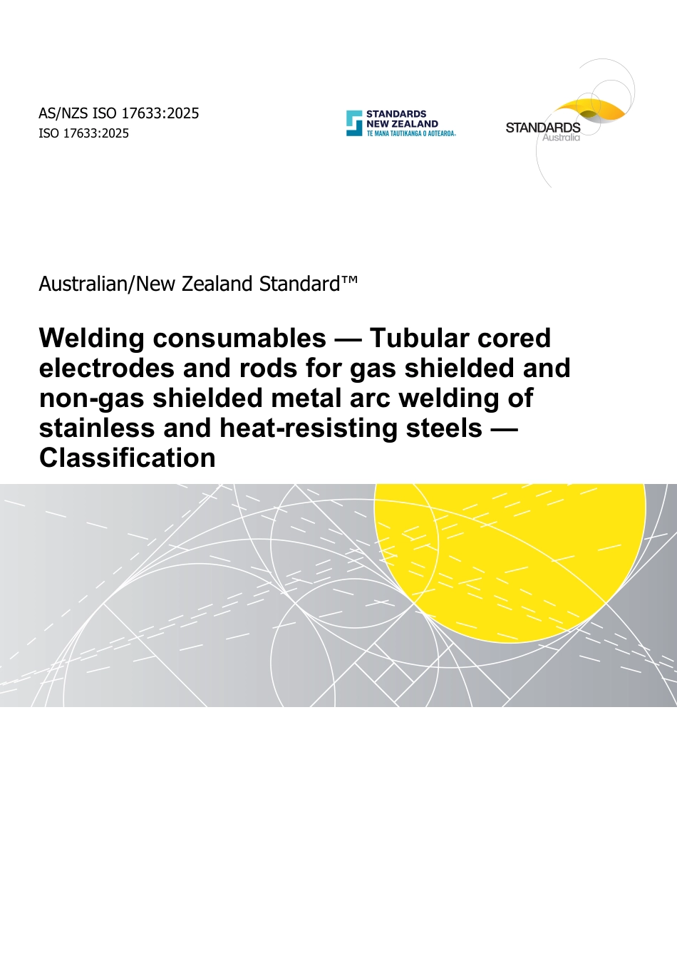 AS NZS ISO 17633-2025.pdf_第1页
