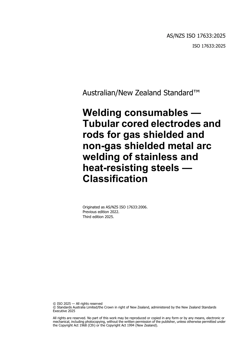 AS NZS ISO 17633-2025.pdf_第3页