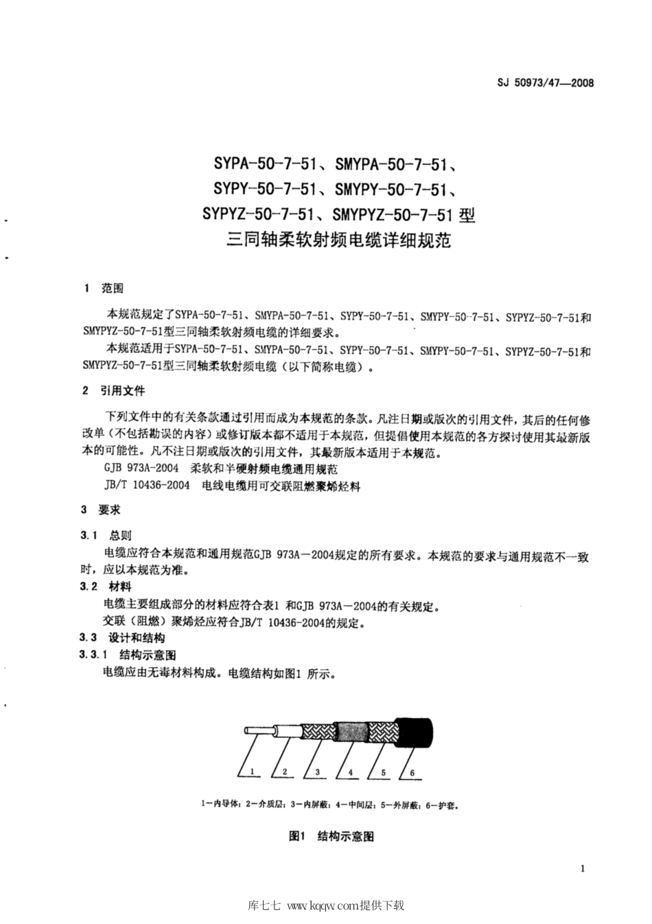 【电子行业军用标准】SJ 50973∕47-2008 SYPA-50-7-51、SMYPA-50-7-51、SYPY-50-7-51、SMYPY-50-7-51、SYPYZ-50-7-51、SMYPYZ-50-7-51型.pdf_第3页