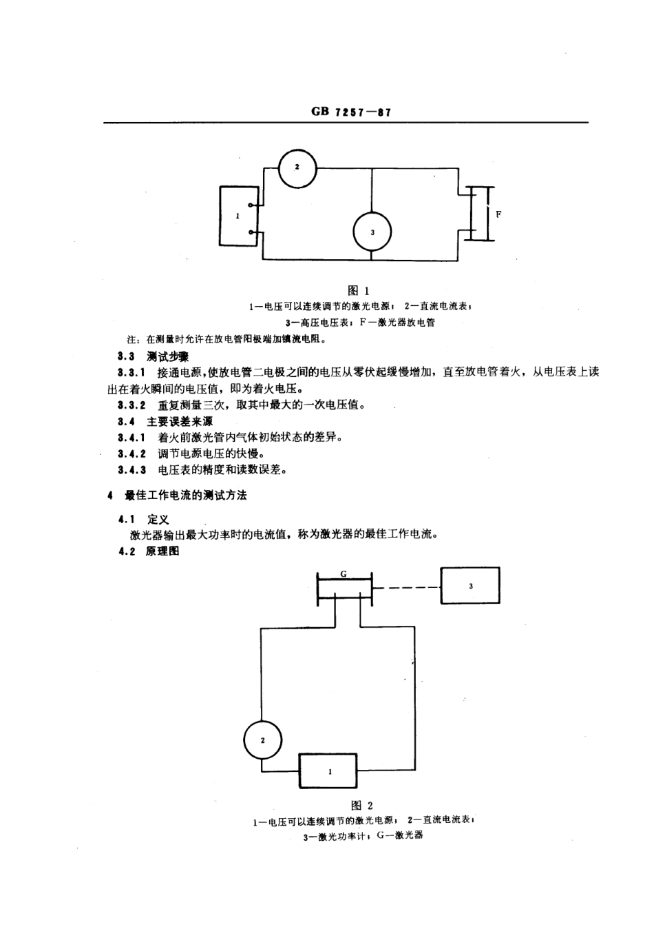 GBT 7257-1987 氦氖激光器参数测试方法.pdf_第2页