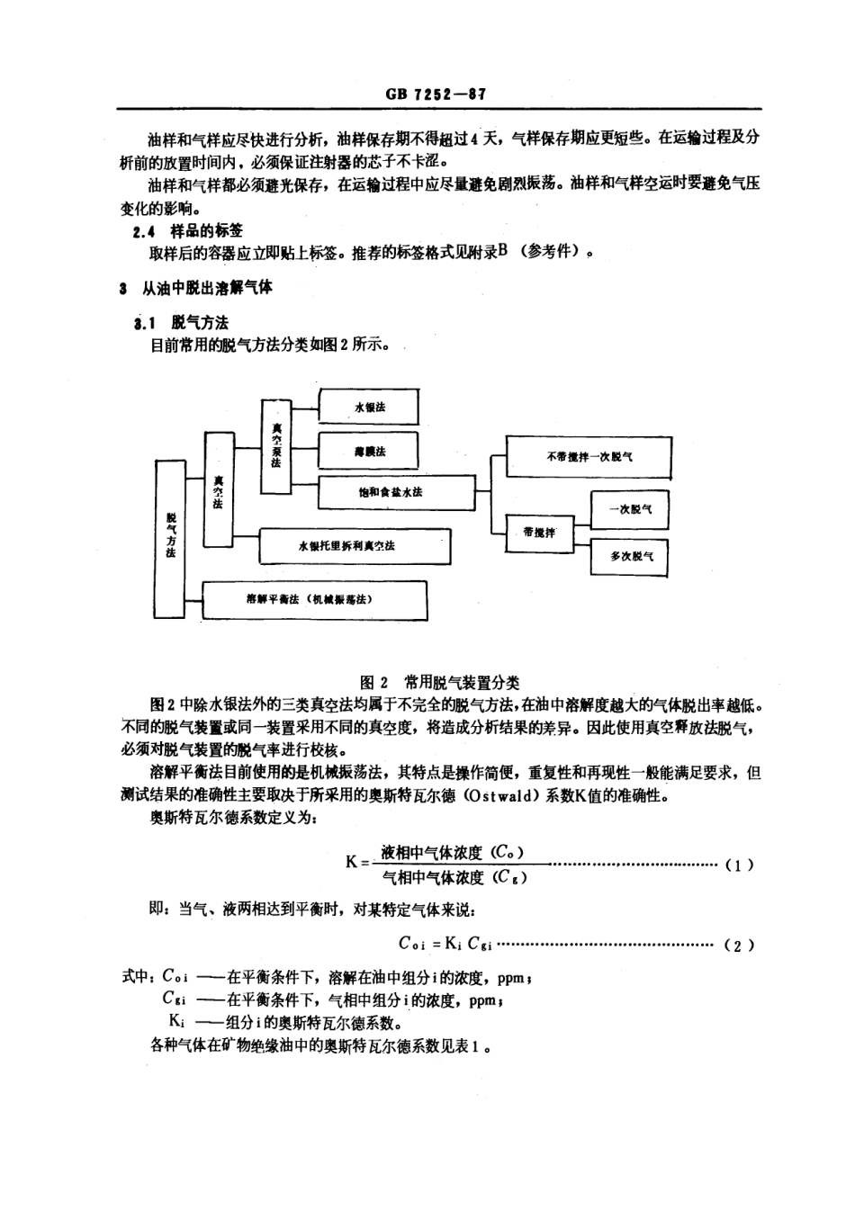 GBT 7252-1987 变压器油中溶解气体分析和判断导则.pdf_第3页