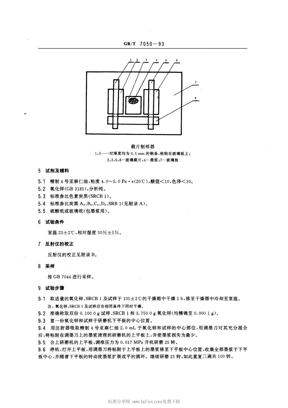 GBT 7050-1993 色素炭黑着色力的测定.pdf_第2页