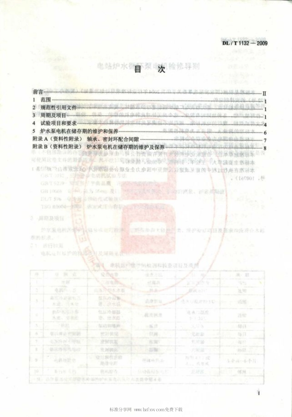 【电力行业标准】DLT 1132-2009 电站炉水循环泵电机检修导则.pdf_第2页