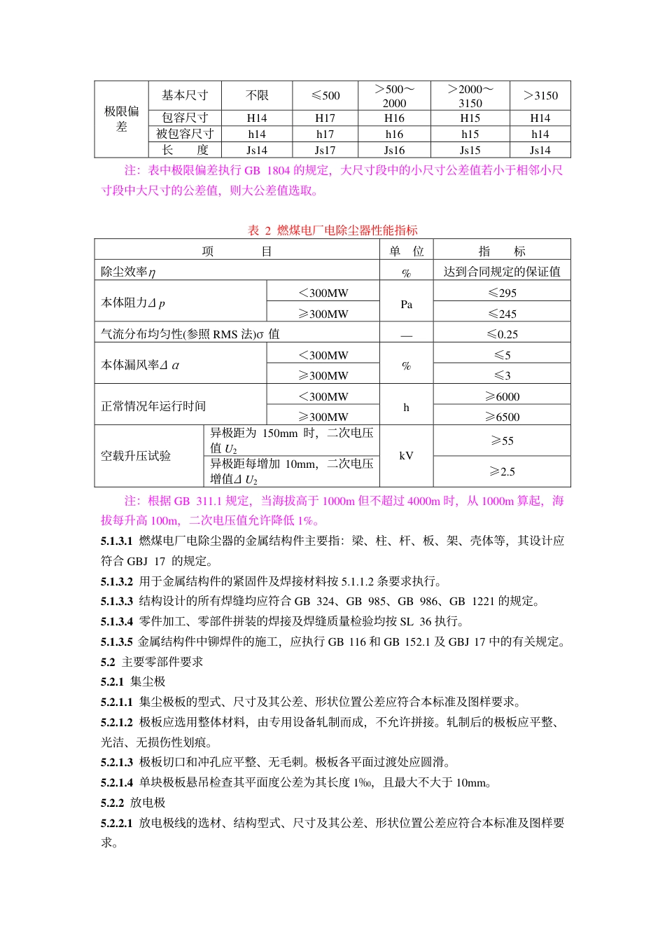 【电力行业标准】DLT 514-1993 燃煤电厂电除尘器.pdf_第3页