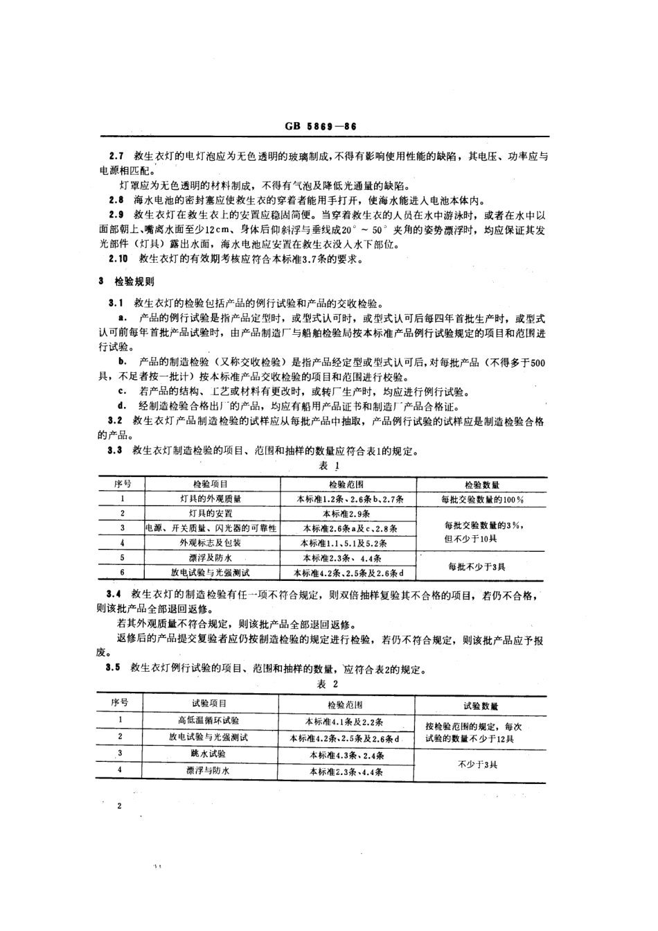 GB 5869-1986 救生衣灯.pdf_第3页