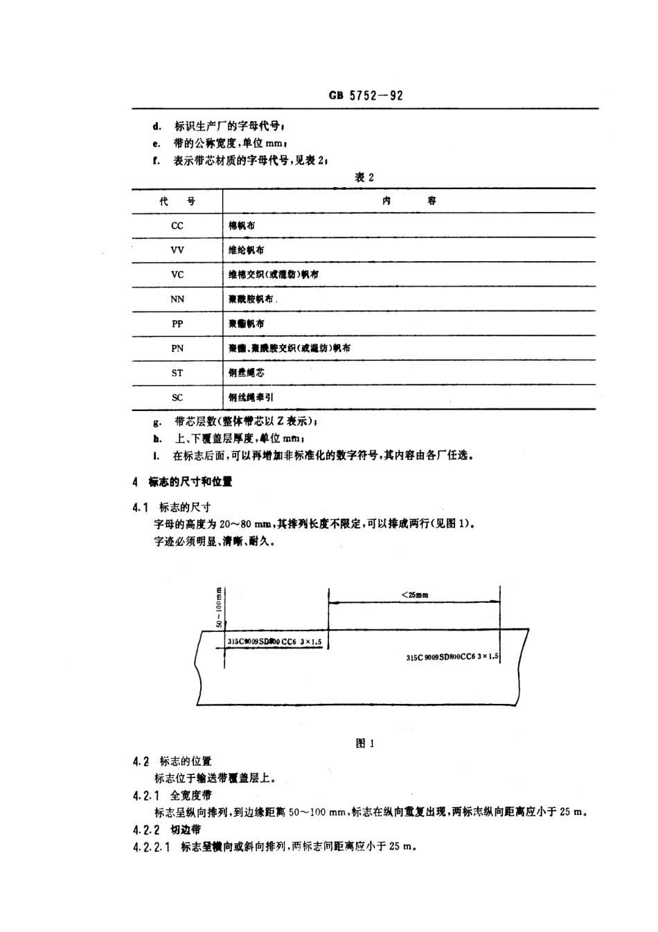 GBT 5752-1992 输送带标志.pdf_第2页