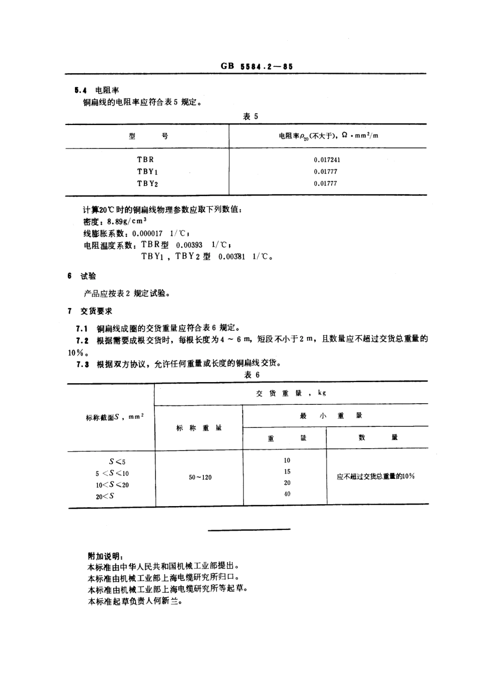 GB 5584.2-1985 电工用铜、铝及其合金扁线 第2部分：铜扁线.pdf_第3页