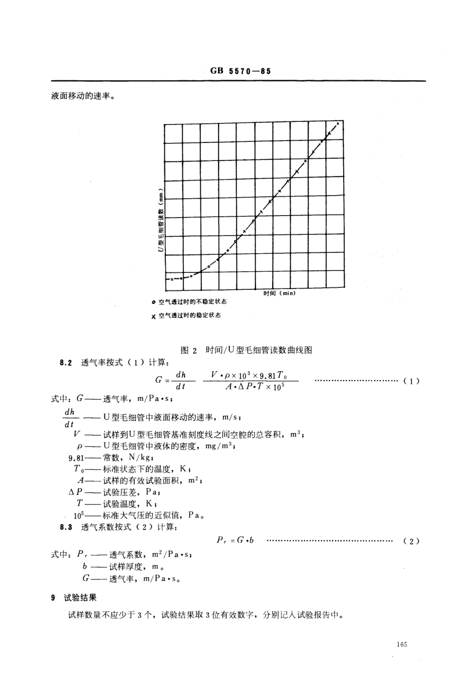 GB 5570-1985 胶布透气性的测定.pdf_第3页