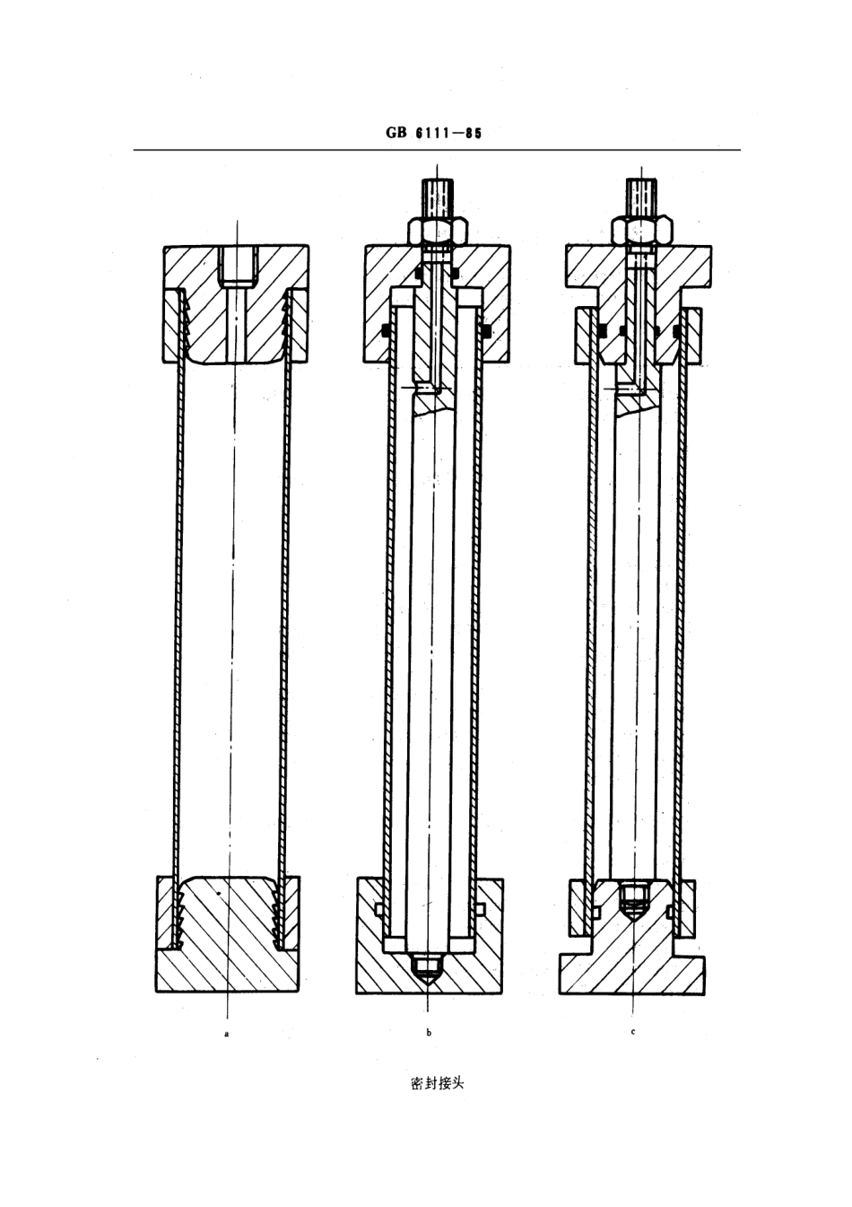GBT 6111-1985 长期恒定内压下热塑性塑料管材耐破坏时间的测定方法.pdf_第2页