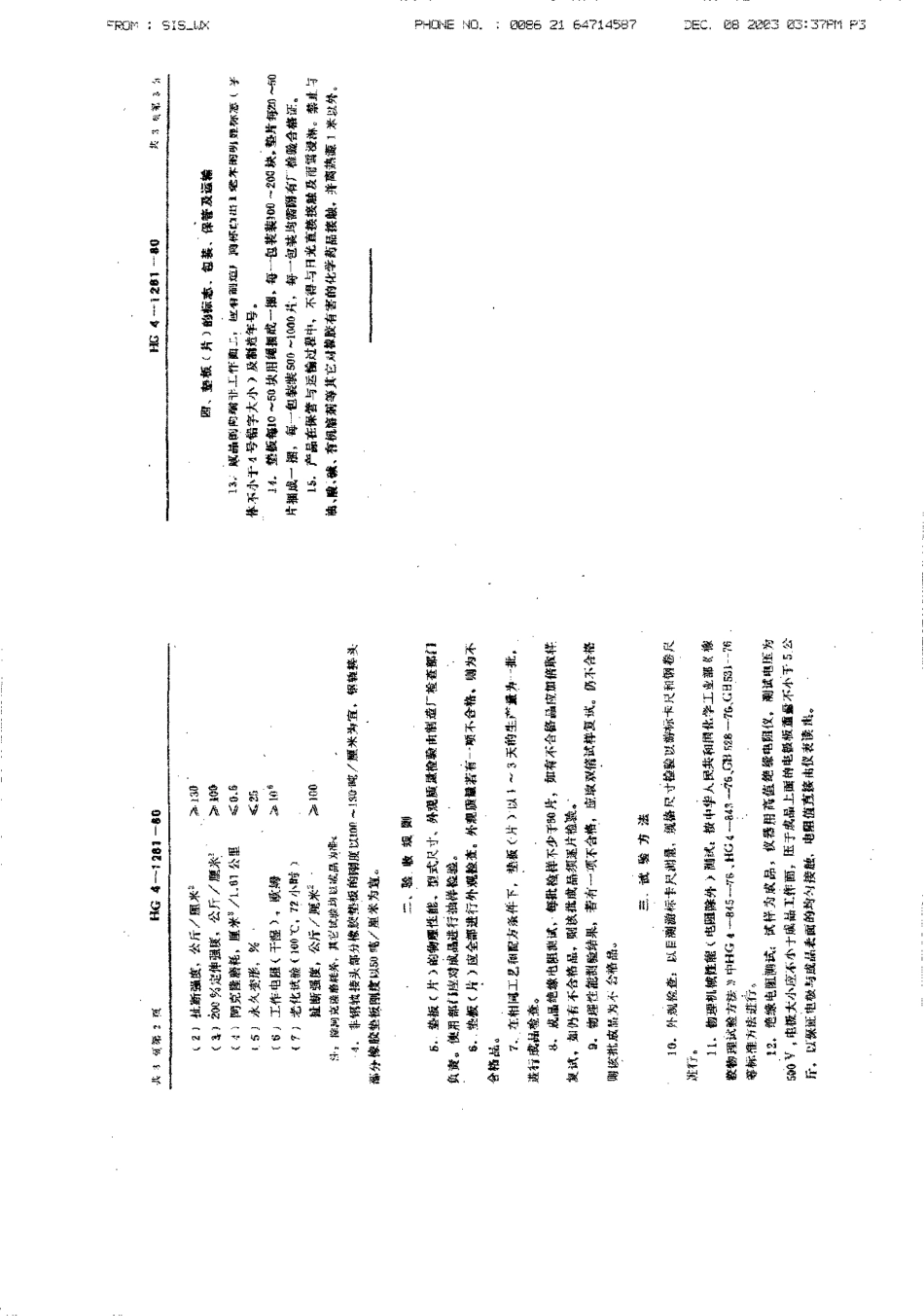 HGT 3328-1980 铁路混凝土轨枕(板)橡胶垫板(片).pdf_第3页
