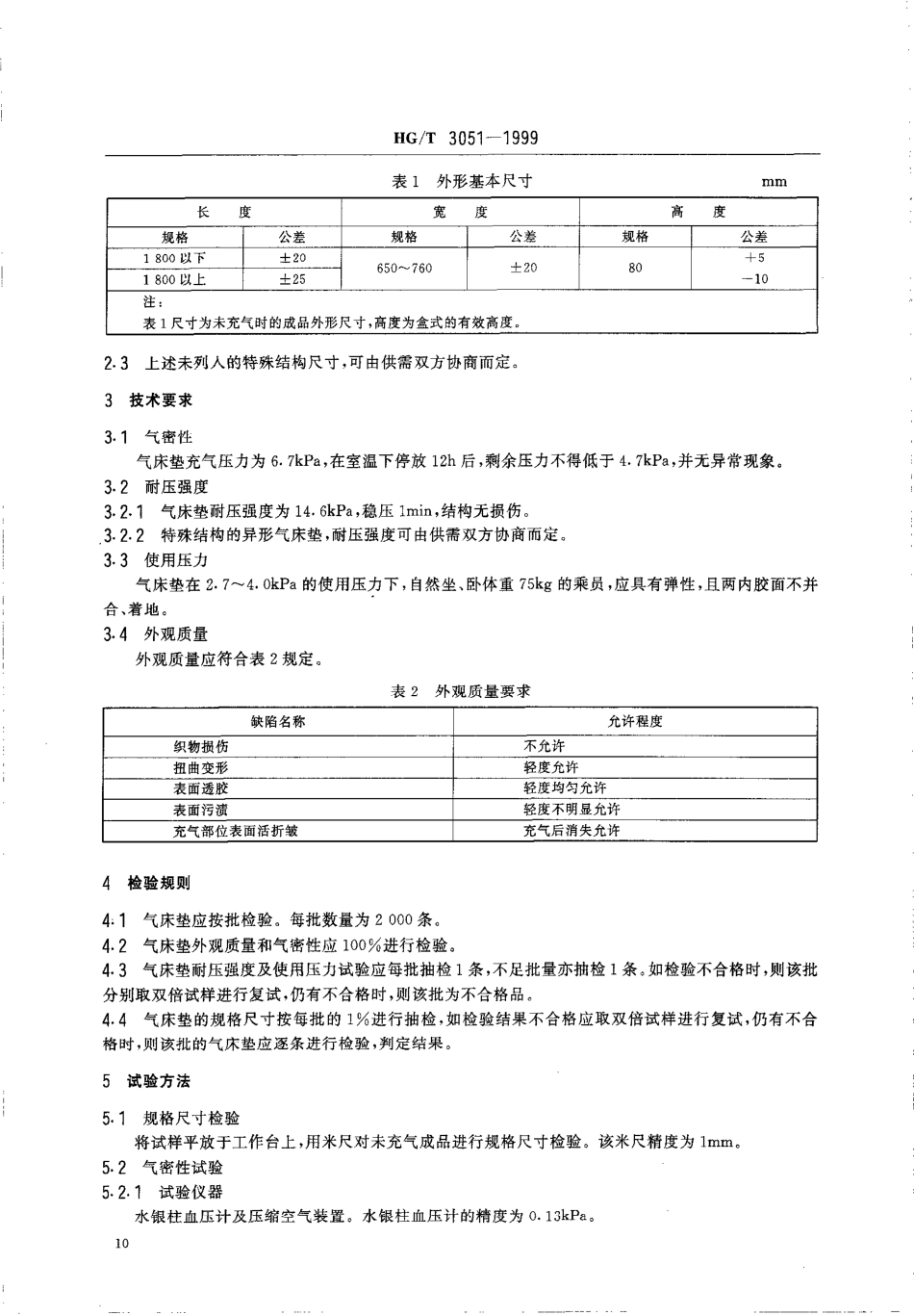HGT 3051-1999 单人气床垫.pdf_第3页