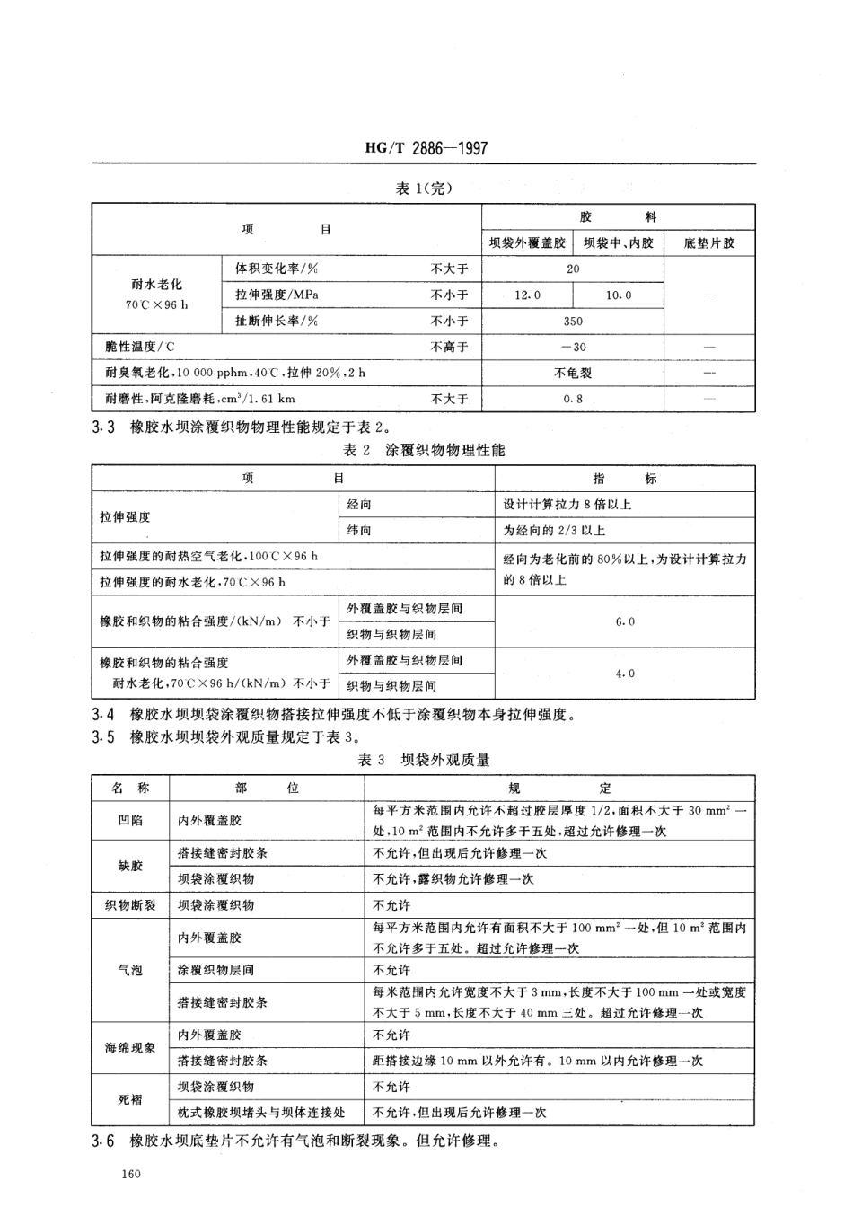 HGT 2886-1997 橡胶水坝.pdf_第3页