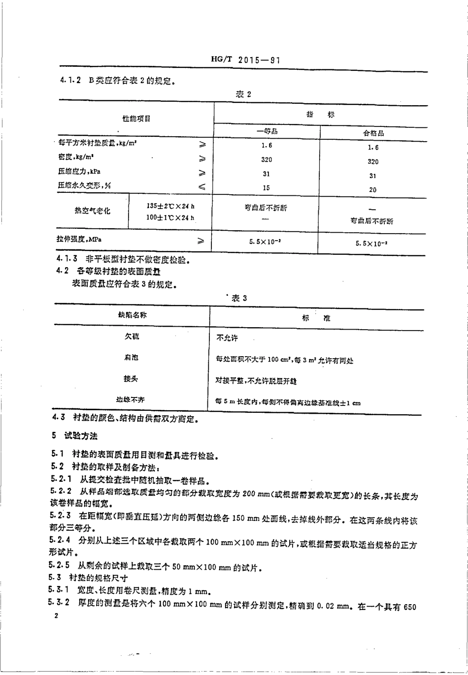 HGT 2015-1991 橡胶海绵地毯衬垫.pdf_第3页