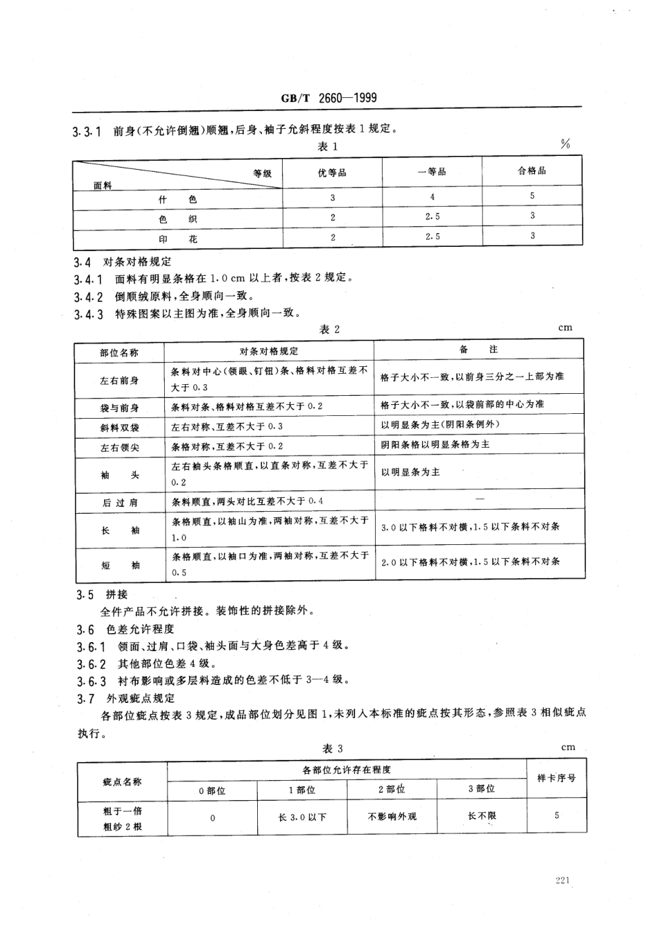 GBT 2660-1999 衬衫.pdf_第3页