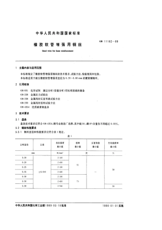 GB 11182-1989 橡胶软管增强用钢丝.pdf
