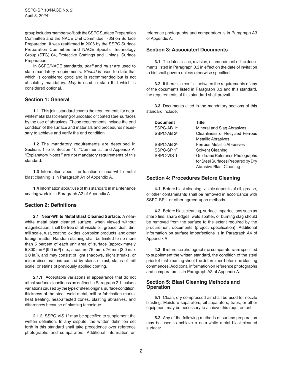 NACE No.2 SSPC-SP 10 2024.pdf_第2页