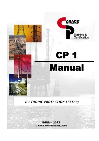 NACE CP1 Cathodic Protection Tester course manual 2012.pdf