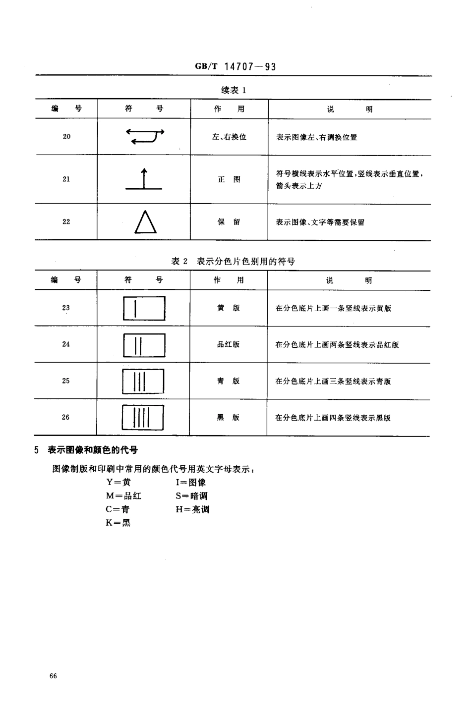 GBT 14707-1993 图像复制用校对符号.pdf_第3页