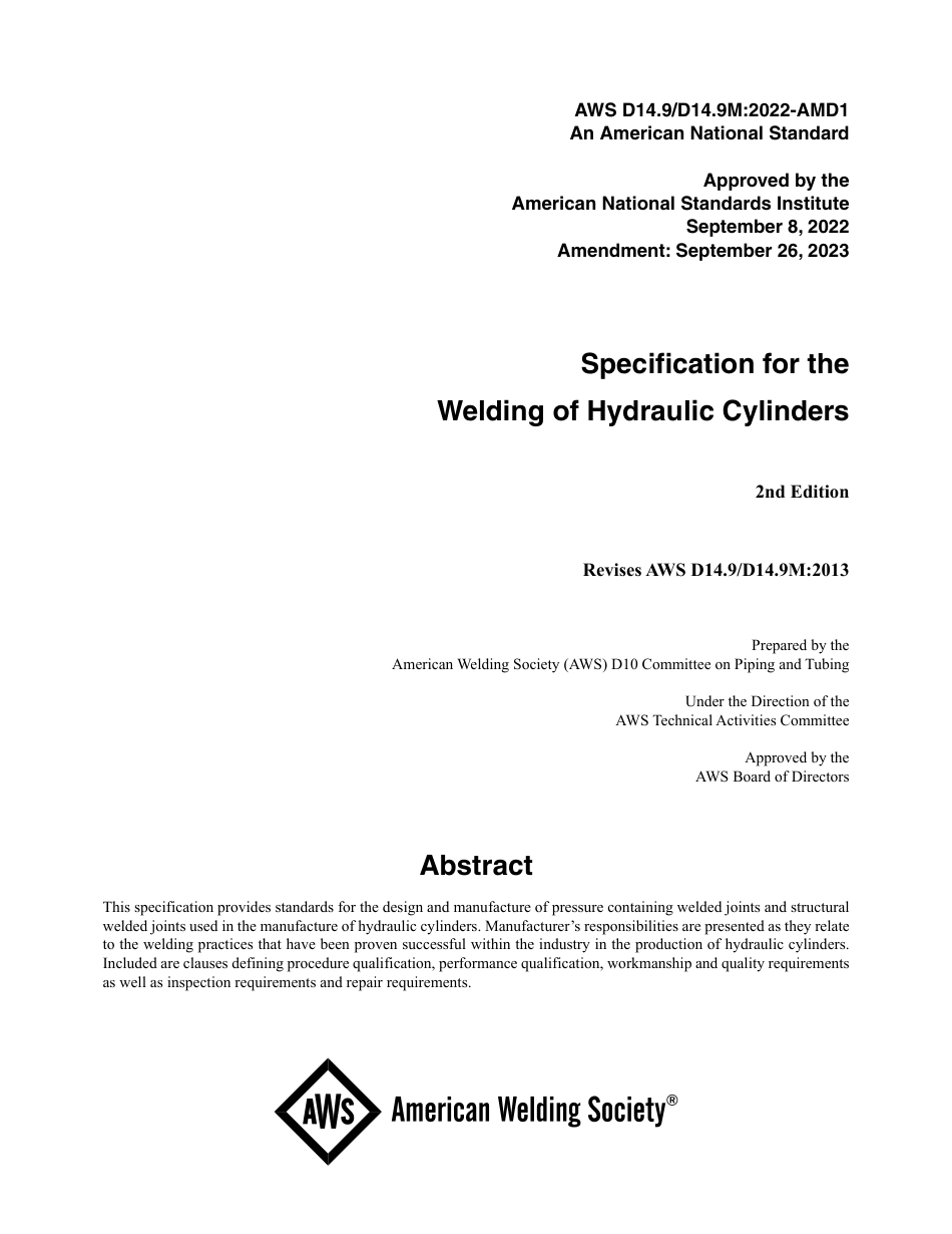 AWS D14.9 - D14.9M-2022-AMD1 (2023).pdf_第2页