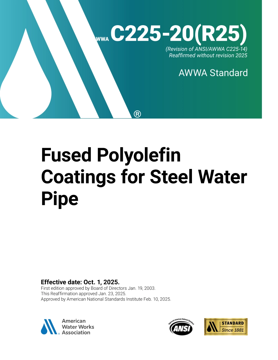 ANSI AWWA C225-20 (2025).pdf_第1页