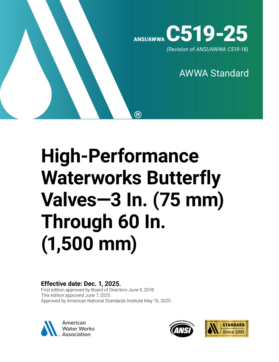 ANSI AWWA C519-25(1).pdf_第1页