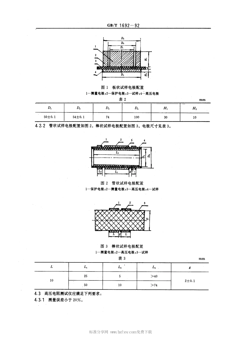 GBT 1692-1992 硫化橡胶绝缘电阻率测定.pdf_第2页
