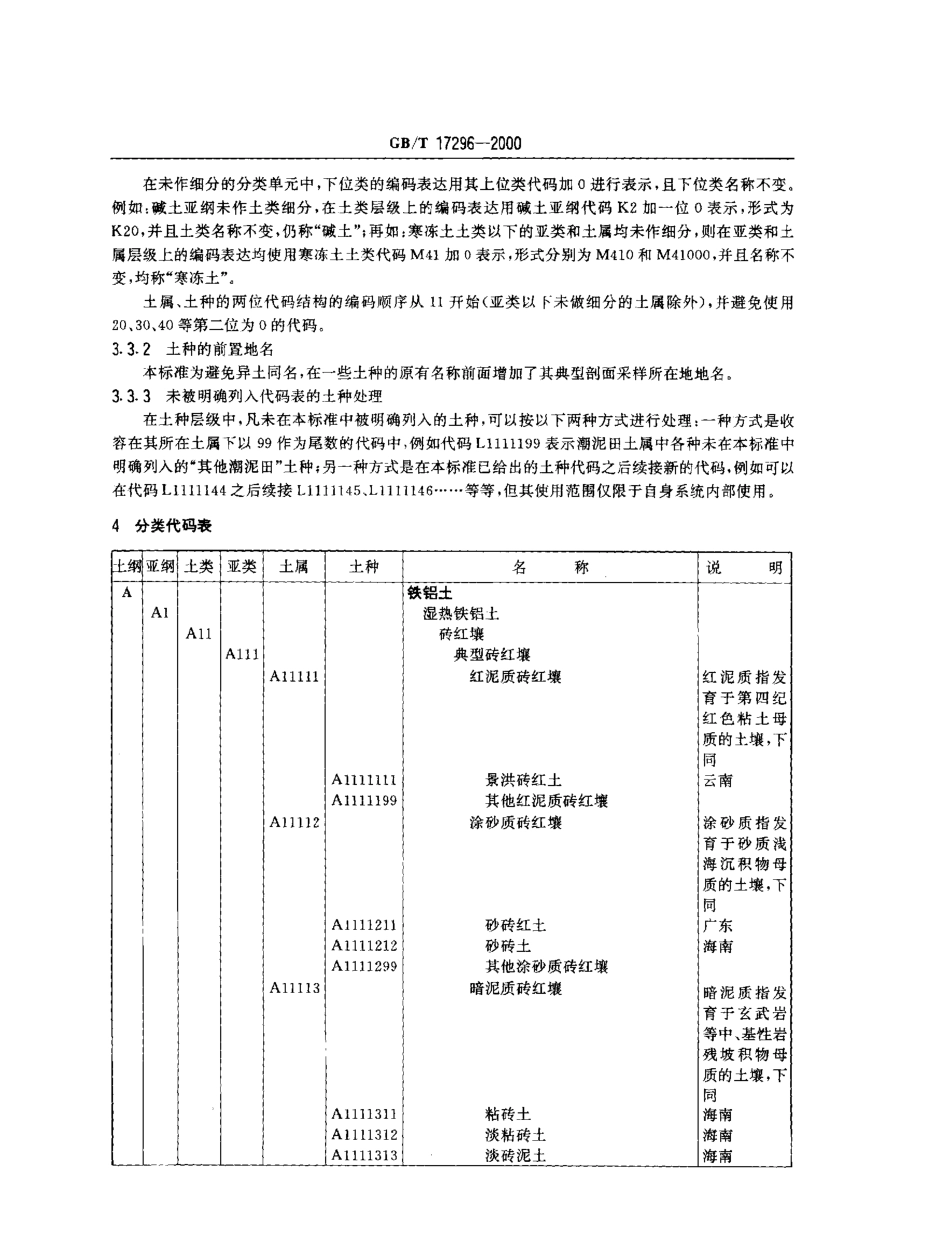 GBT 17296-2000 中国土壤分类与代码.pdf_第3页