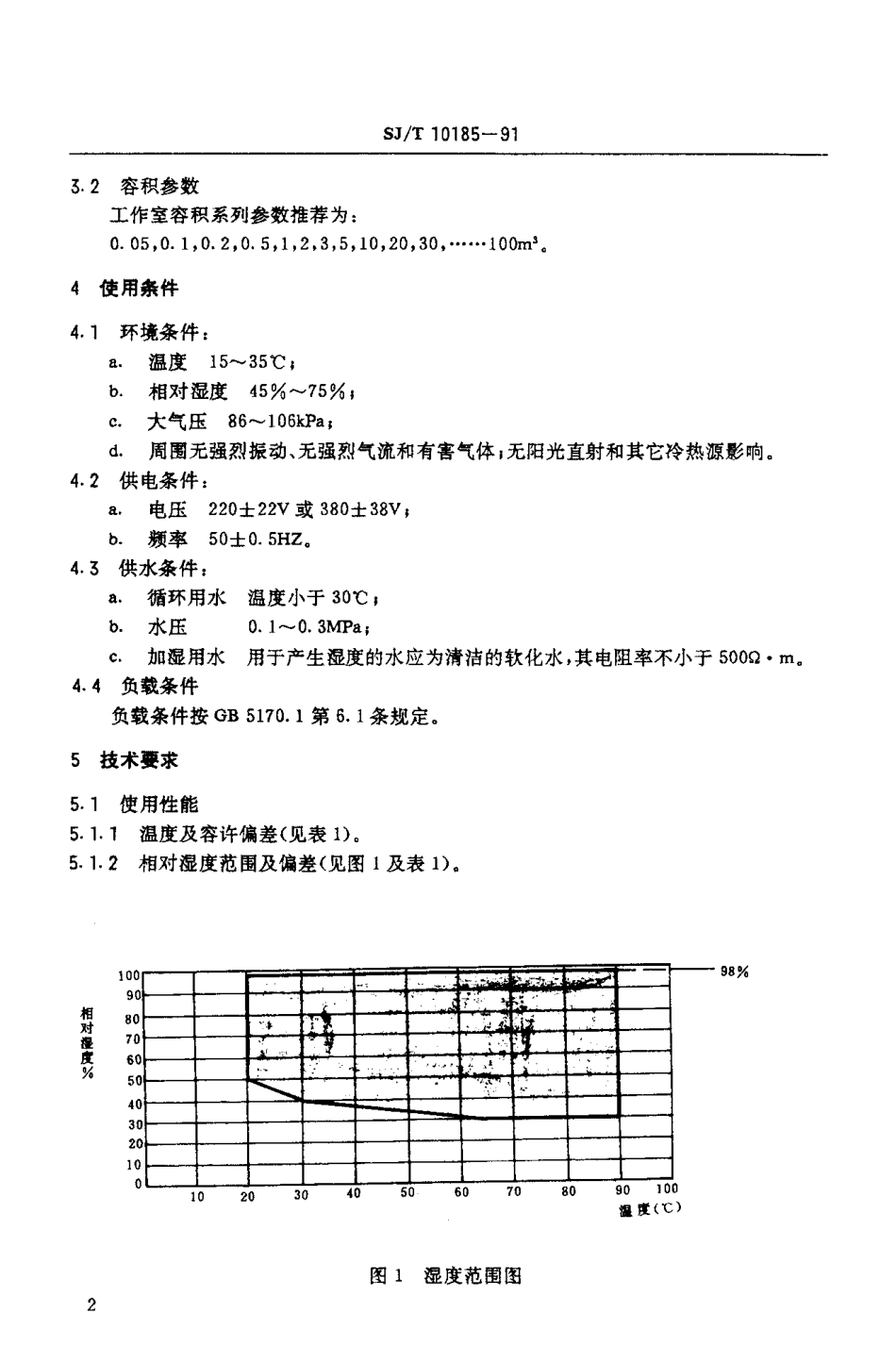 SJT 10185-1991 Y61型湿热试验箱.pdf_第3页