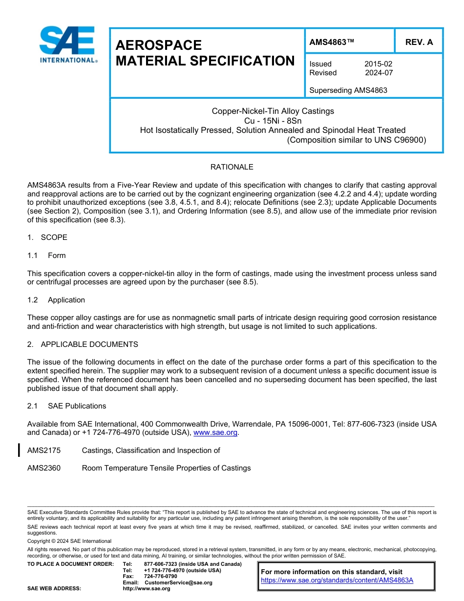 SAE AMS 4863A-2024.pdf_第1页