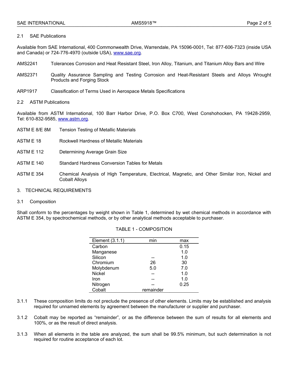 SAE AMS 5918-2022.pdf_第2页