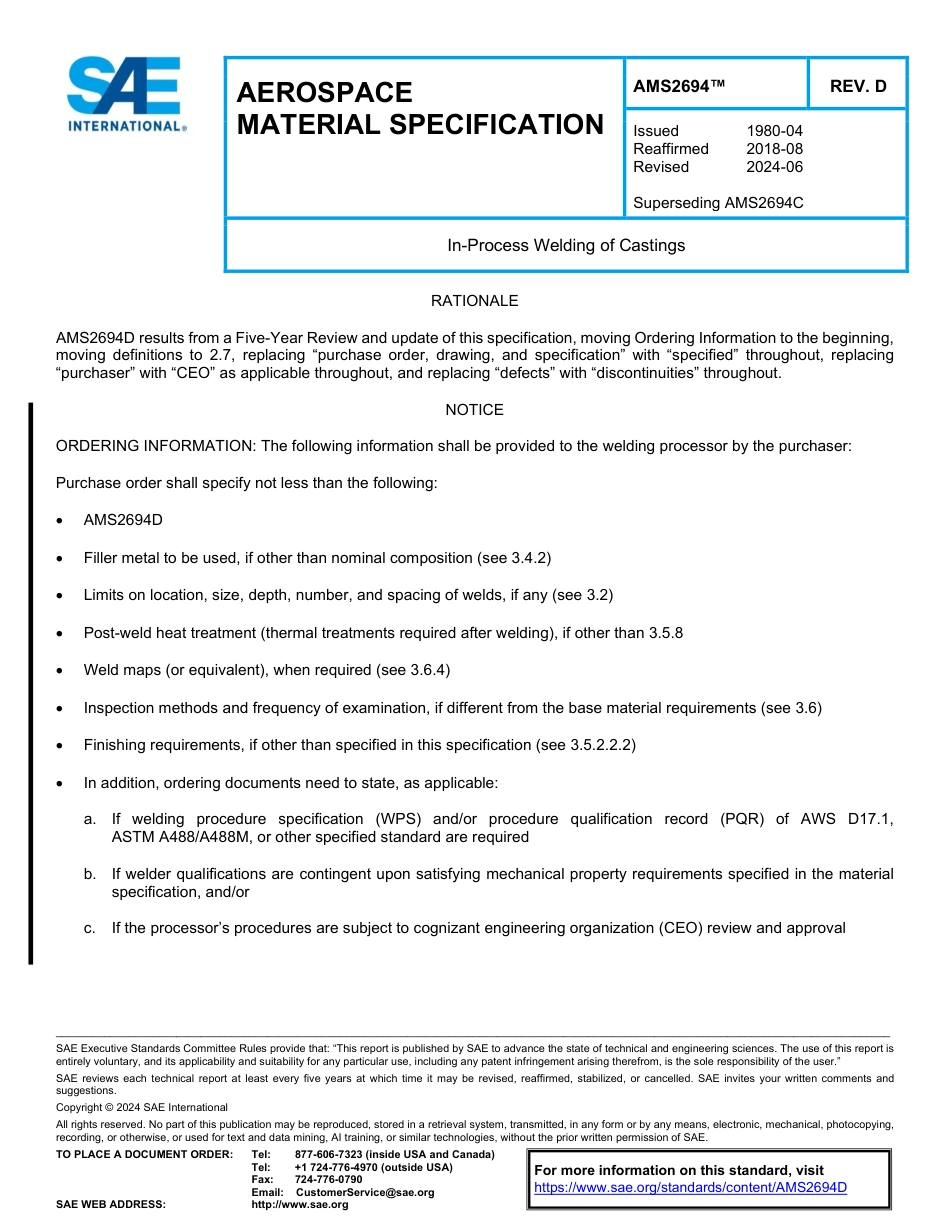 SAE AMS 2694D-2024.pdf_第1页