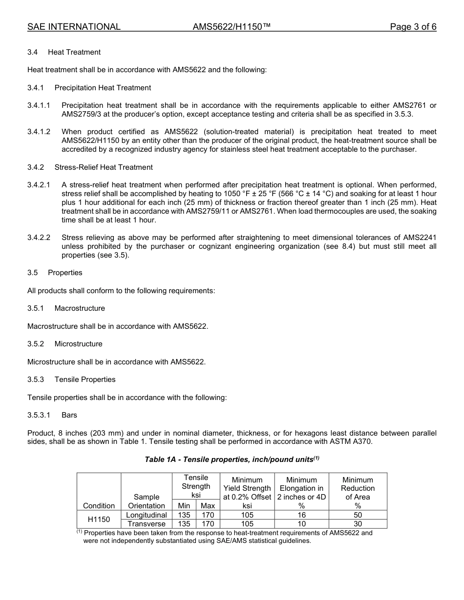 SAE AMS 5622-H1150-2025.pdf_第3页