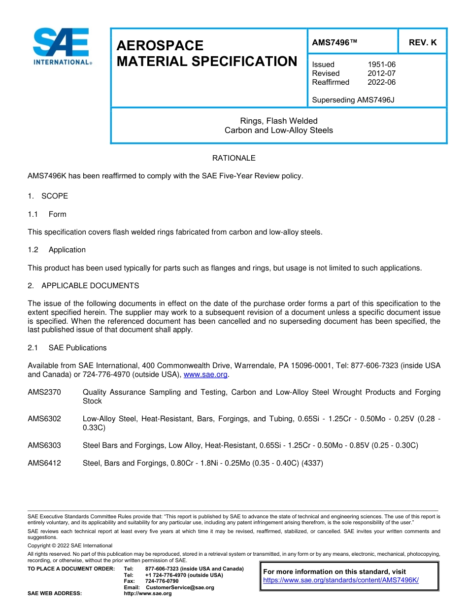 SAE AMS 7496K-2022.pdf_第1页