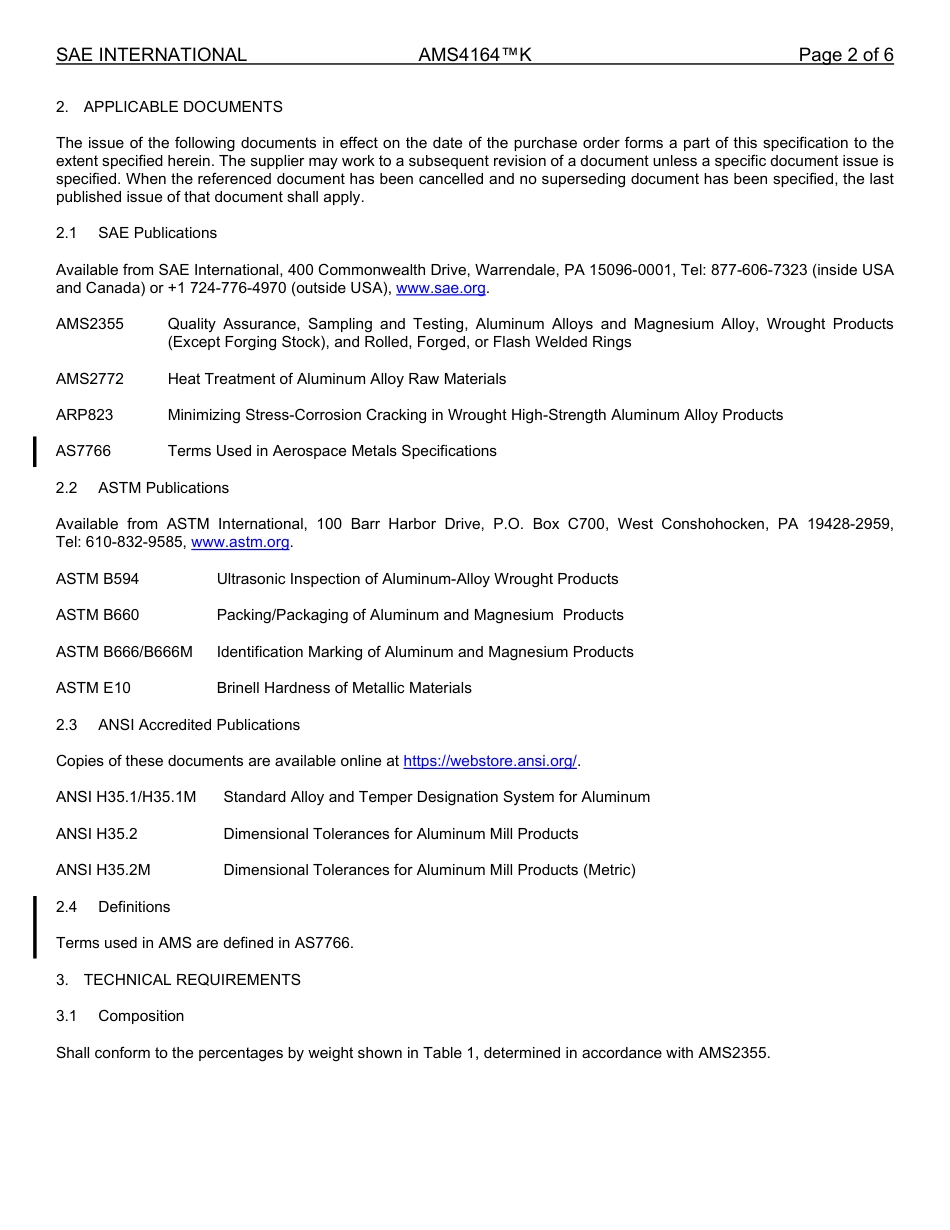 SAE AMS 4164K-2025.pdf_第2页