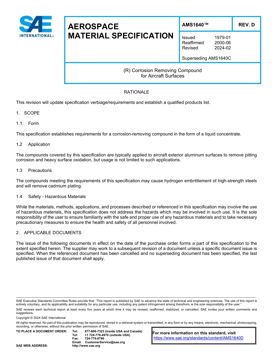SAE AMS 1640D-2024.pdf_第1页