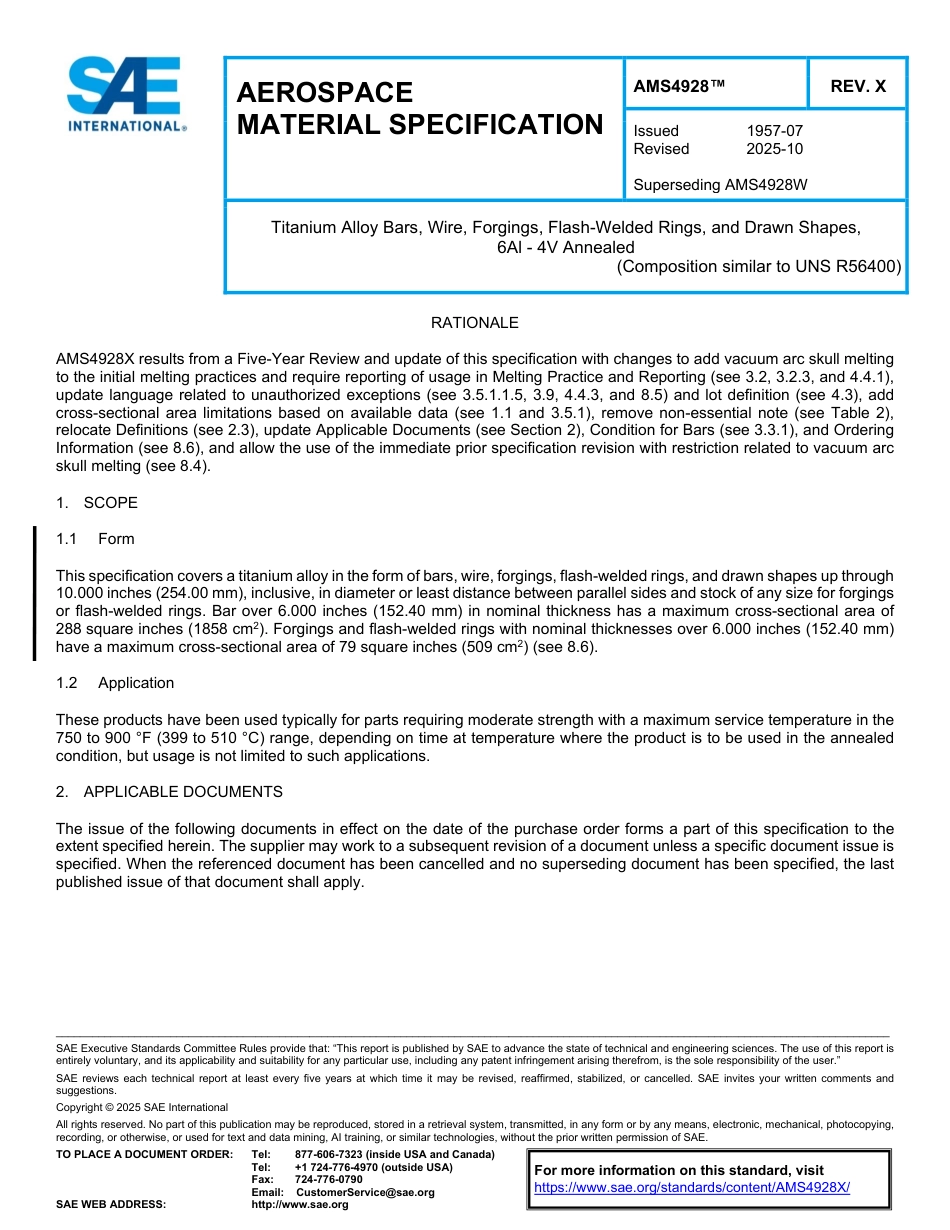 SAE AMS 4928X-2025.pdf_第1页