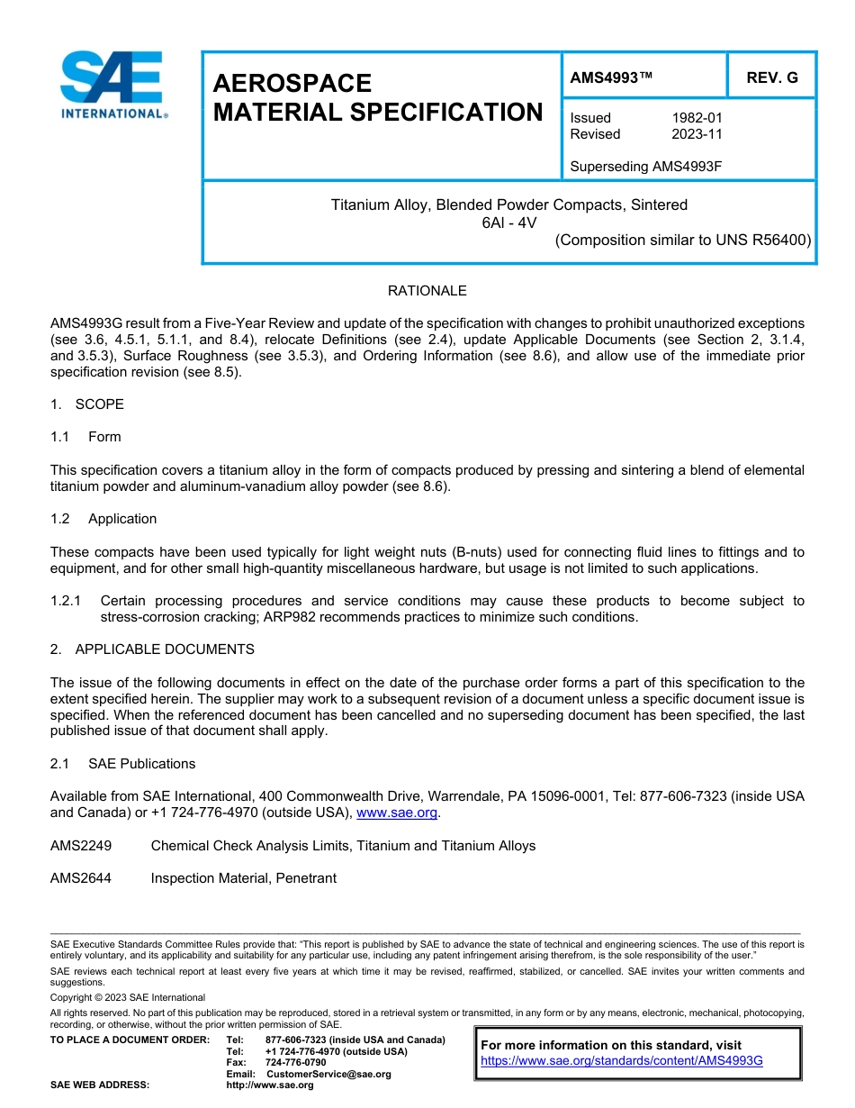 SAE AMS 4993G-2023.pdf_第1页