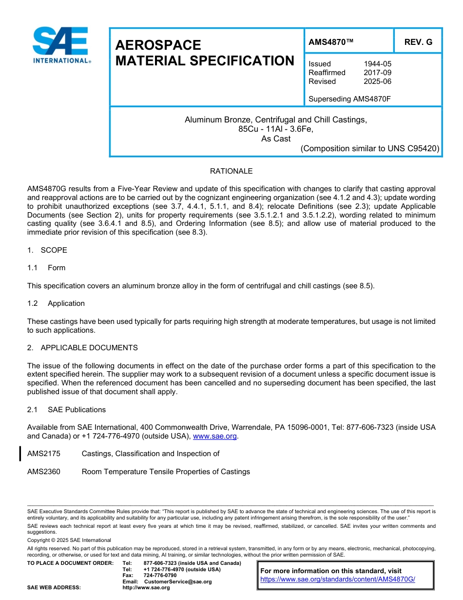 SAE AMS 4870G-2025.pdf_第1页