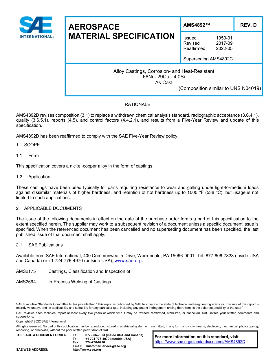 SAE AMS 4892D-2022.pdf_第1页