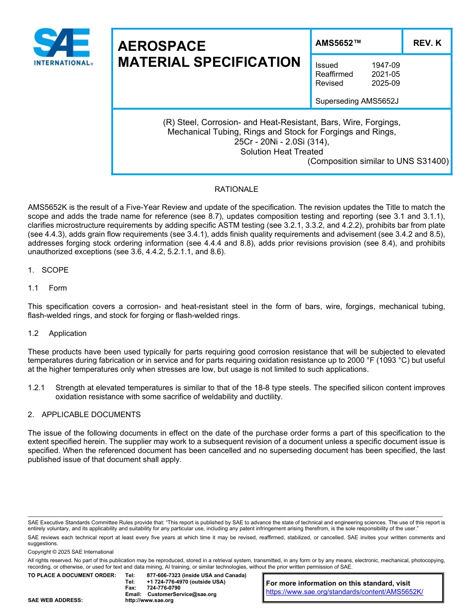 SAE AMS 5652K-2025.pdf_第1页