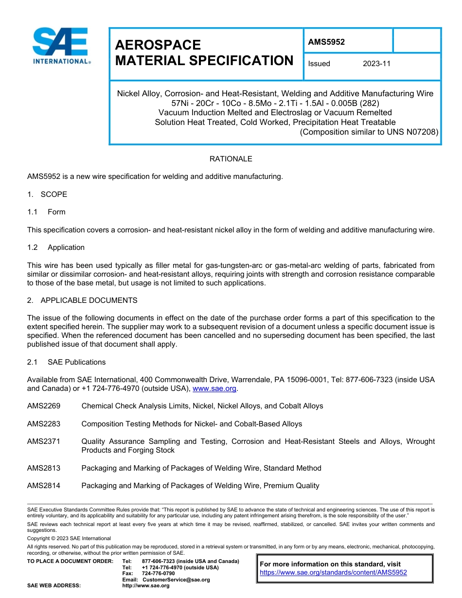 SAE AMS 5952-2023.pdf_第1页