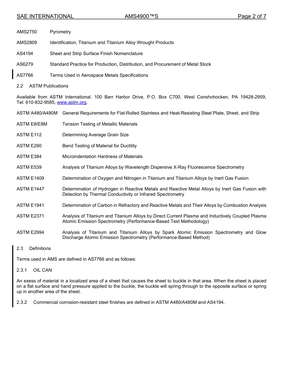 SAE AMS 4900S-2023.pdf_第2页