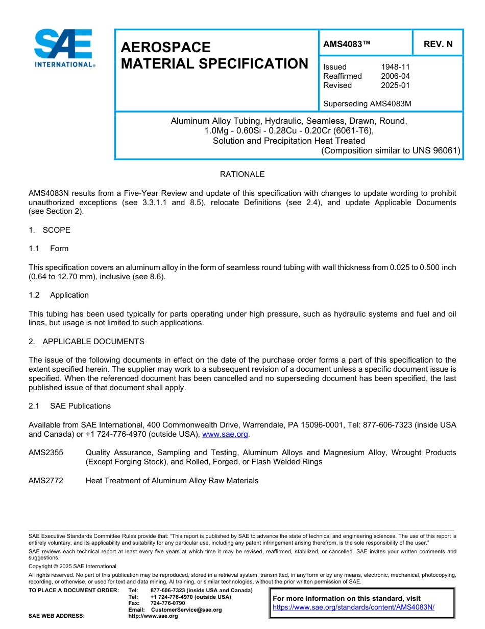 SAE AMS 4083N-2025.pdf_第1页